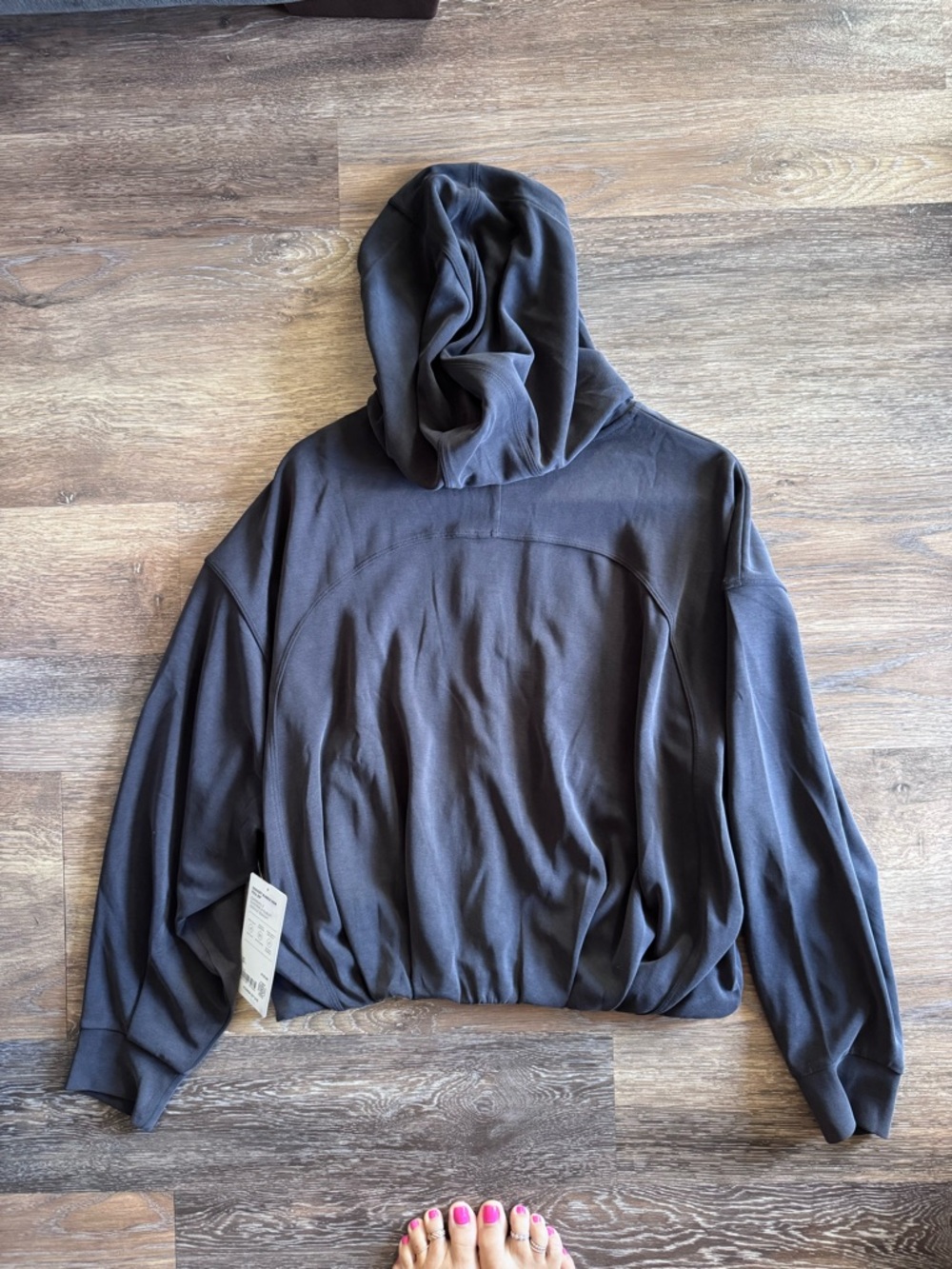 ATHLETA SEASOFT BUBBLE HEM FULL ZIP - Picture 4 of 8